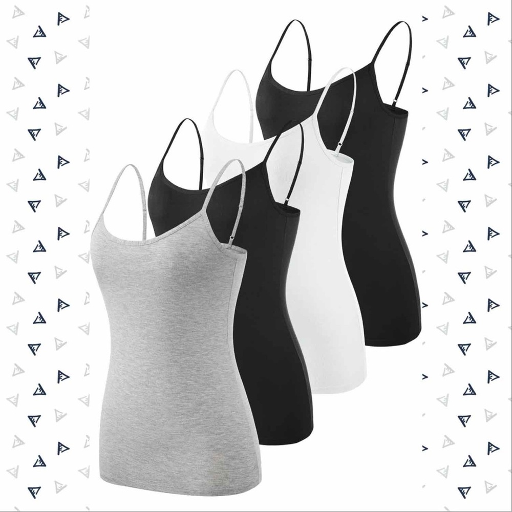 Women's Adjustable Spaghetti Strap Tank Top - XL
